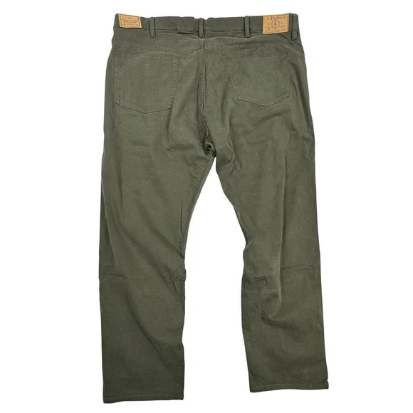Polo Ralph Lauren Mens Varick Slim Straight Stretch Pants Olive Green 44x30 NEW - Picture 4 of 14